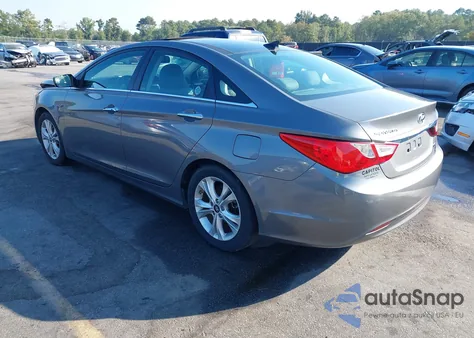 2013 Hyundai Sonata Limited z USA, uszkodzony, nr VIN 5NPEC4AC6DH615349